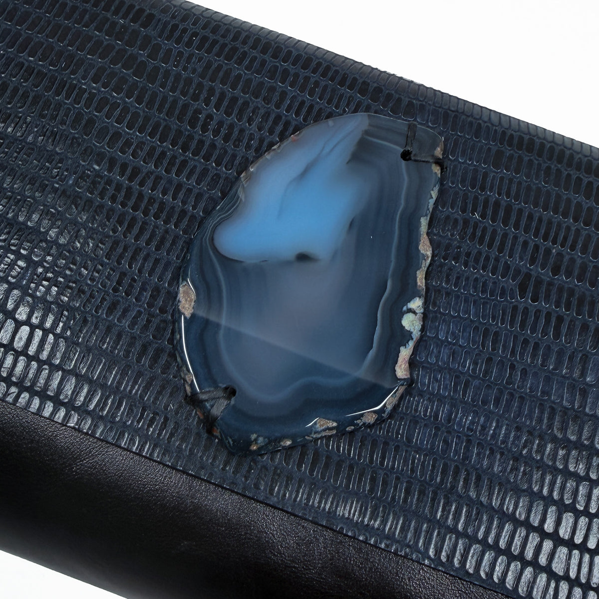 BAGUETTE - navy lizzard