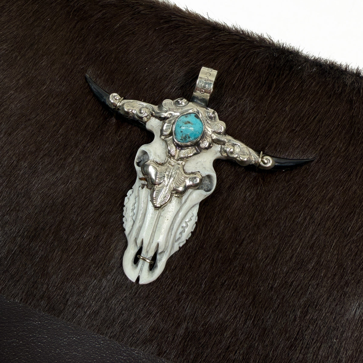 BAHAMA - dark brown - hair on - Longhorn