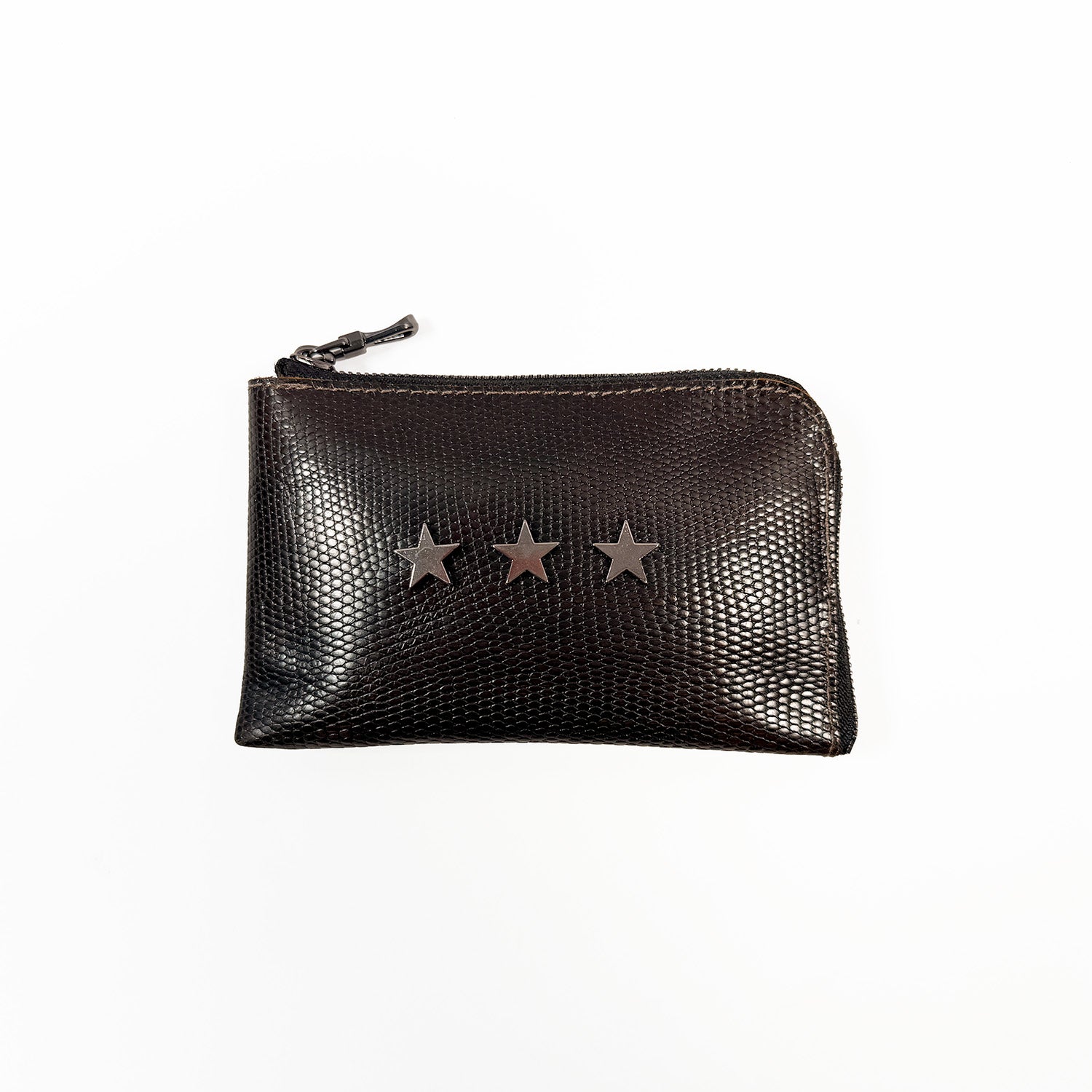 MINI WALLET - dark brown lizzard