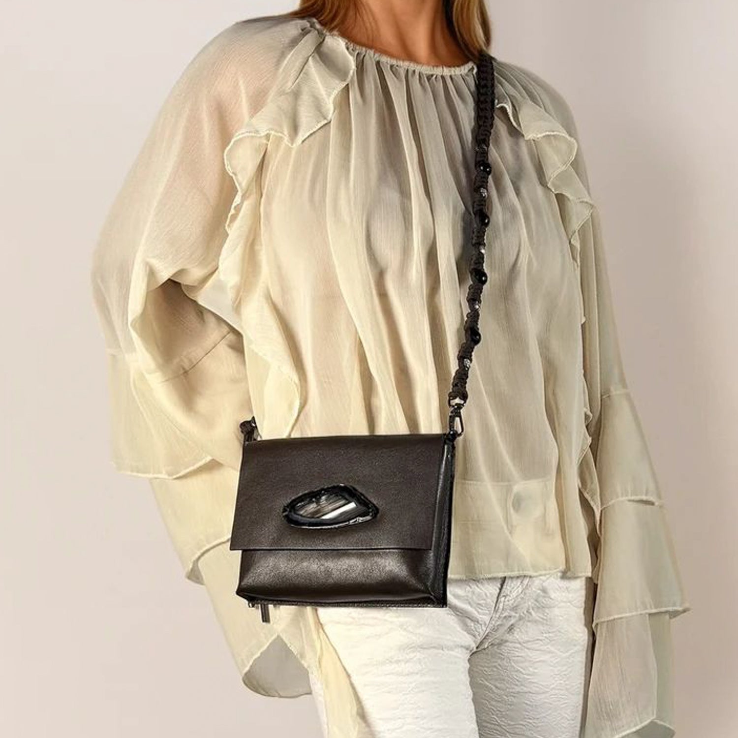 BAHAMA - dark brown - knotted strap