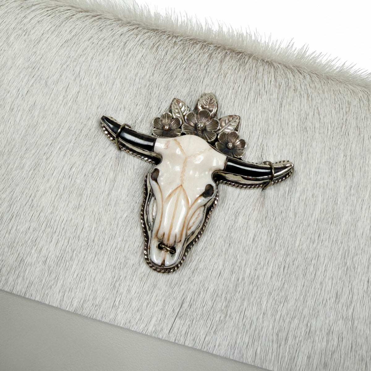 BAHAMA - off white - hair on - Longhorn