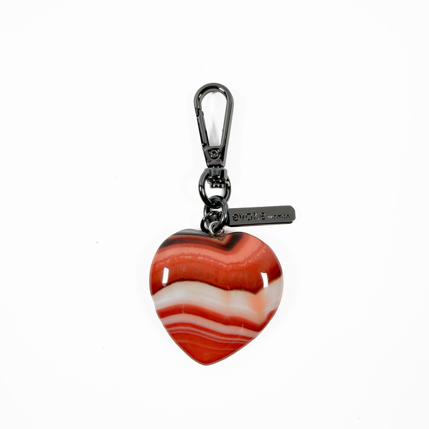 Heart charm - Dream Agate