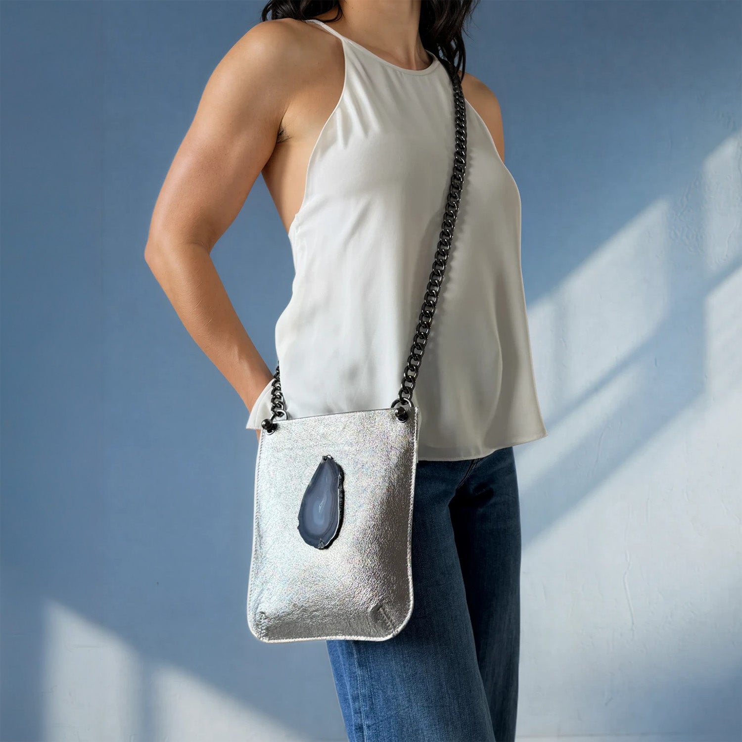 Evita - titanium metallic